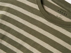 Name It dusty olive stribet bluse